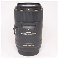 Used Sigma 105mm f/2.8 EX DG OS HSM Macro Lens Canon EF
