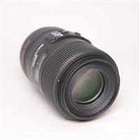 Used Sigma 105mm f/2.8 EX DG OS HSM Macro Lens Canon EF
