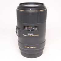 Used Sigma 105mm f/2.8 EX DG OS HSM Macro Lens Canon EF