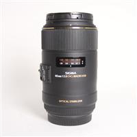 Used Sigma 105mm f/2.8 EX DG OS HSM Macro Lens Canon EF