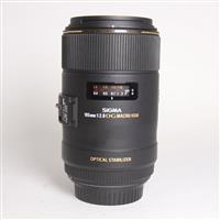 Used Sigma 105mm f/2.8 EX DG OS HSM Macro Lens Canon EF