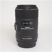 Used Sigma 105mm f/2.8 EX DG OS HSM Macro Lens Canon EF
