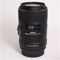 Sigma 105mm f/2.8 EX DG OS HSM Macro Lens Canon EF