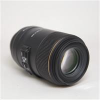 Used Sigma 105mm f/2.8 EX DG OS HSM Macro Lens Nikon F