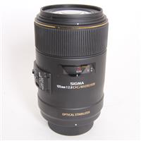 Used Sigma 105mm f/2.8 EX DG OS HSM Macro Lens Nikon F