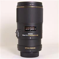 Used Sigma 150mm lens  f/2.8 APO EX DG OS HSM Macro - Nikon Fit