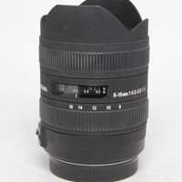 Used Sigma 8-16mm f/4.5-5.6 DC HSM Lens Canon EF