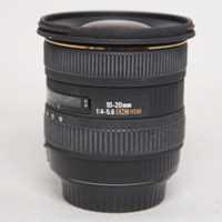 Used Sigma 10-20mm f/4-5.6 EX DC HSM - Canon Fit