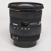 Used Sigma 10-20mm f/4-5.6 EX DC HSM - Canon Fit