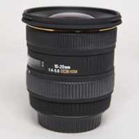 Used Sigma 10-20mm f/4-5.6 EX DC HSM - Canon Fit