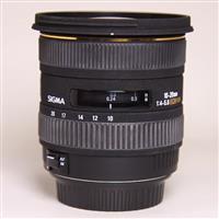 Used Sigma 10-20mm f/4-5.6 EX DC HSM - Canon Fit