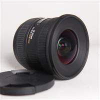 Used Sigma 10-20mm f/4-5.6 EX DC HSM Nikon Fit