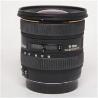 Used Sigma 10-20mm f/4-5.6 EX DC HSM - Canon Fit