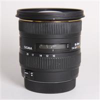 Used Sigma 10-20mm f/4-5.6 EX DC HSM - Canon Fit
