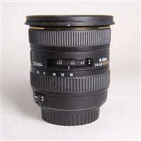 Used Sigma 10-20mm f/4-5.6 EX DC HSM - Canon Fit