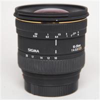 Used Sigma 10-20mm f/4-5.6 EX DC - Sony A Mount