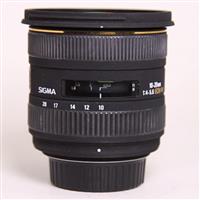 Used Sigma 10-20mm f/4-5.6 EX DC HSM - Nikon Fit