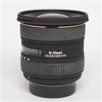 Used Sigma 10-20mm f/4-5.6 EX DC HSM - Nikon Fit