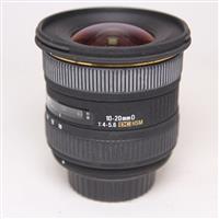 Used Sigma 10-20mm f/4-5.6 EX DC HSM Lens - Nikon F