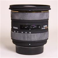 Used Sigma 10-20mm f/4-5.6 EX DC HSM - Nikon Fit