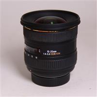 Used Sigma 10-20mm f/4-5.6 EX DC HSM - Nikon Fit