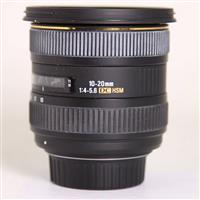 Used Sigma 10-20mm f/4-5.6 EX DC HSM - Nikon Fit
