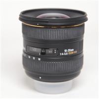 Used Sigma 10-20mm f/4-5.6 EX DC HSM - Nikon Fit