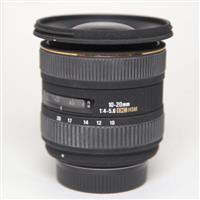 Used Sigma 10-20mm f/4-5.6 EX DC HSM - Nikon Fit