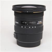 Used Sigma 10-20mm f/3.5 EX DC HSM Lens Canon EF