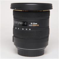 Used Sigma 10-20mm f/3.5 EX DC HSM Lens Canon EF