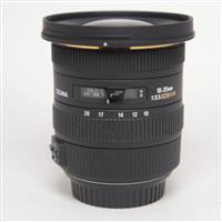 Used Sigma 10-20mm f/3.5 EX DC HSM - Canon EF
