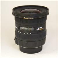 Used Sigma 10-20mm f/3.5 EX DC HSM Lens Nikon F