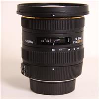 Used Sigma 10-20mm f/3.5 EX DC HSM Lens Nikon F