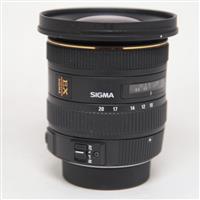 Used Sigma 10-20mm f/3.5 EX DC HSM Lens Nikon F
