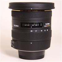 Used Sigma 10-20mm f/3.5 EX DC HSM Lens Nikon F
