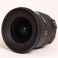Used Sigma 10-20mm f/3.5 EX DC HSM Lens Nikon F