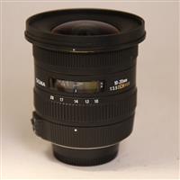 Used Sigma 10-20mm f/3.5 EX DC HSM Lens Nikon F