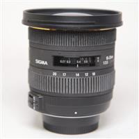 Used Sigma 10-20mm f/3.5 EX DC HSM Lens Nikon F