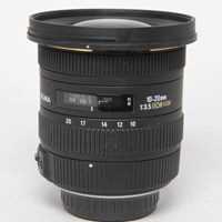 Used Sigma 10-20mm f/3.5 EX DC HSM Lens Pentax K