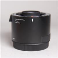 Used Sigma TC-2001 2x Teleconverter APO Canon EF