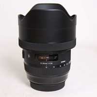 Used Sigma 12-24mm f/4 DG HSM Art Lens Canon EF