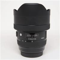 Used Sigma 12-24mm f/4 DG HSM Art Lens Canon EF