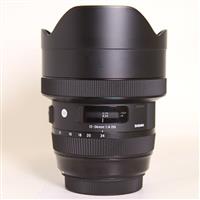 Used Sigma 12-24mm f/4 DG HSM Art Lens Canon EF