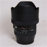 Used Sigma 12-24mm f/4 DG HSM Art Lens Canon EF