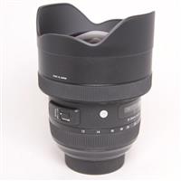 Used Sigma 12-24mm f/4 DG HSM Art Lens Nikon F