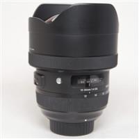 Used Sigma 12-24mm f/4 DG HSM Art Lens Nikon F