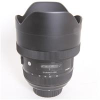 Used Sigma 12-24mm f/4 DG HSM Art Lens Nikon F