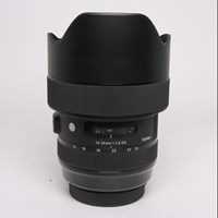 Used Sigma 14-24mm f/2.8 DG HSM Art Lens Canon EF