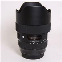 Used Sigma 14-24mm f/2.8 DG HSM Art Lens Canon EF