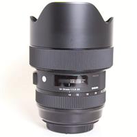 Used Sigma 14-24mm f/2.8 DG HSM Art Lens Canon EF